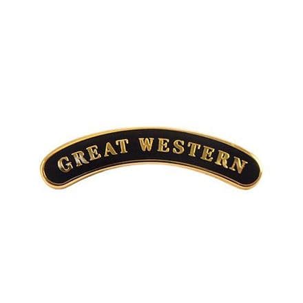 Great Western Locomotive Nameplate Badge