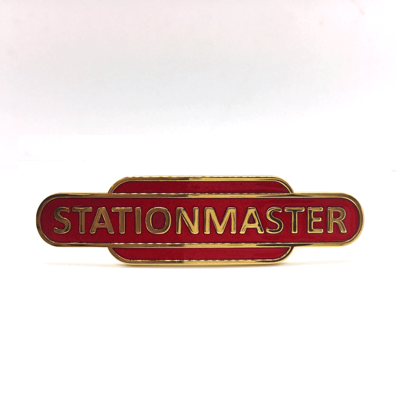Stationmaster  British Railways Totem Cap Badge - All Regions