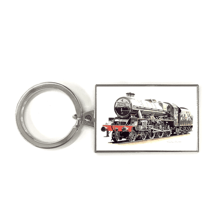 Jubilee Class 4-6-0 No.45596 Bahamas (BR Green) Key Ring