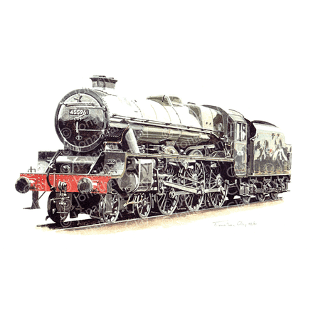 Jubilee Class 4-6-0 No.45596 ‘Bahamas’ (BR Green) Mug