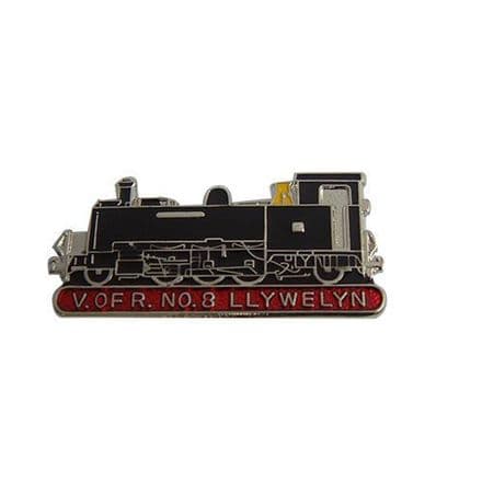 Llewellyn V of R Locomotive Badge