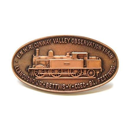 London and North Western Railway Conway Valley Cap Badge