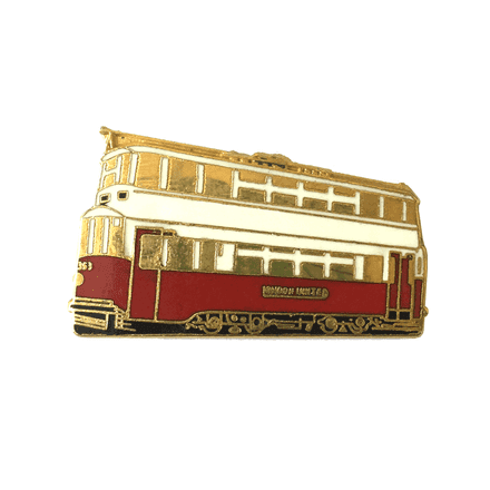 London Feltham Tram Collectors Badge