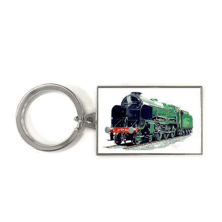 Lord Nelson Class 4-6-0 No.850 Lord Nelson (SR Green) Key Ring