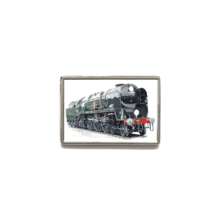 Merchant Navy Class 4-6-2 No. 35028 Clan Line Badge
