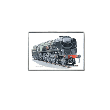 Merchant Navy Class 4-6-2 No.35005 Canadian Pacific (Rebuilt BR Green) Fridge Magnet