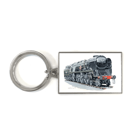 Merchant Navy Class 4-6-2 No.35005 Canadian Pacific (Rebuilt BR Green) Key Ring