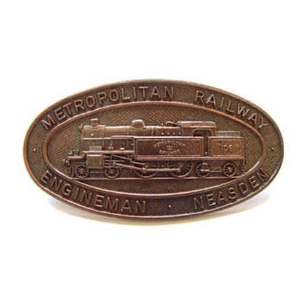 Metropolitan Railway Cap Badge