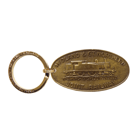 Midland and Great Northern Joint Railway (M&GNR) Key Ring