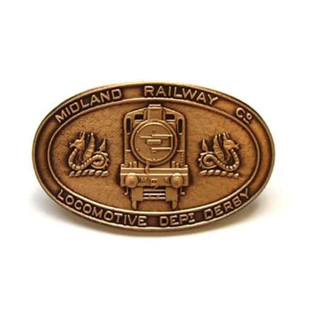 Midland Railway Cap Badge