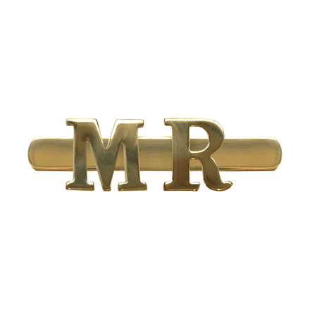 MR-Metropolitan Railway Brass Cap Badge