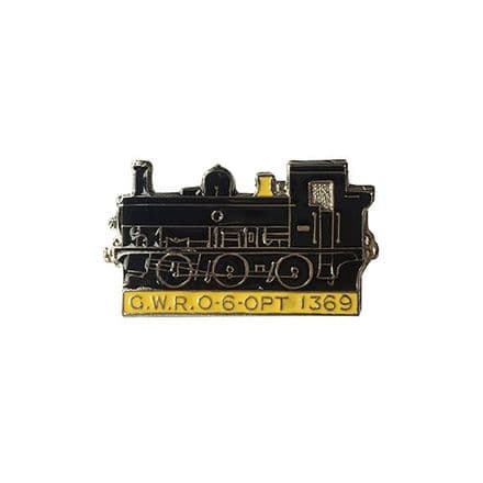 No.1369 0-6-0PT Locomotive Badge