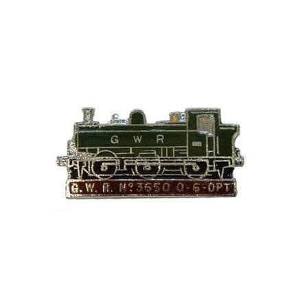 No.3650 0-6-0PT Locomotive Badge