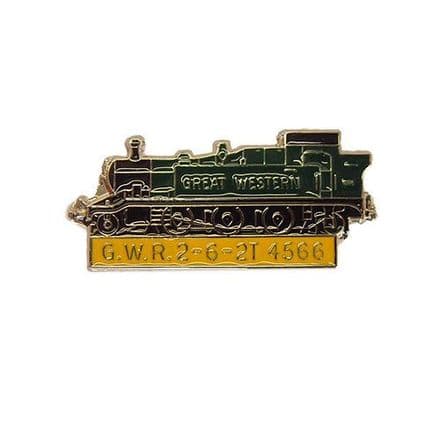 No.4566-2-6-2T Locomotive Badge