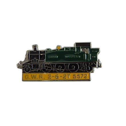 No.5572 2-6-2T Locomotive Badge