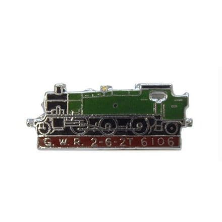 No.6106 2-6-2T Locomotive Badge