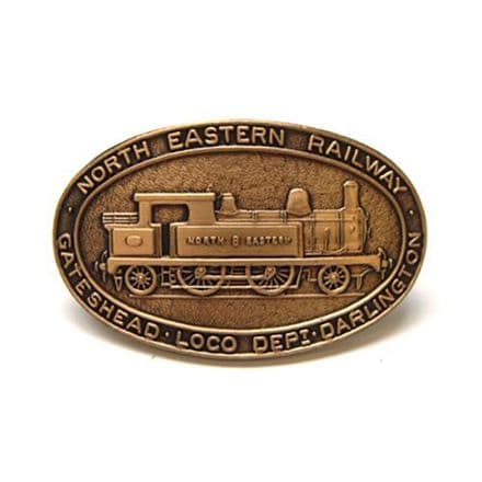 North Eastern Railway Cap Badge