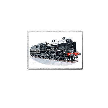 Patriot Class 4-6-0 No. 45551 The Unknown Warrior (BR Black) Fridge Magnet