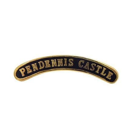 Pendennis Castle Locomotive Nameplate Badge