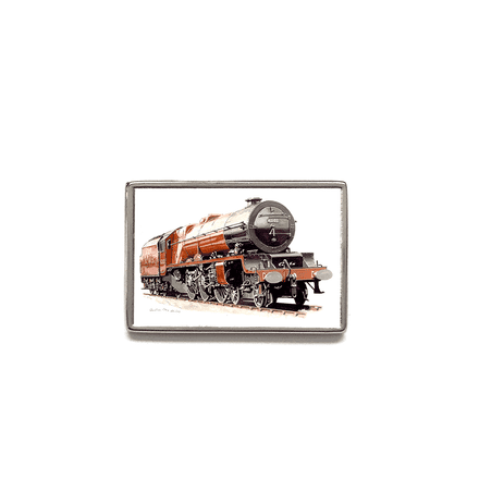 Princess Class 8P 4-6-2 No.6201 Princess Elizabeth (LMS Maroon) Badge