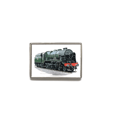 Rebuilt Royal Scot Class 4-6-0 No.46100 Royal Scot. (BR Green) Badge