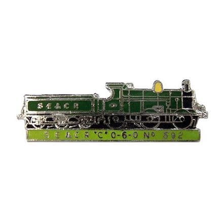 S.E.C.R. 'C' No.592 Locomotive Badge