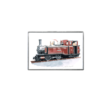 Single Fairlie 0-4-4T Locomotive Taliesin Fridge Magnet