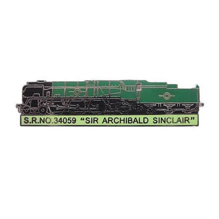 Sir Archibald Sinclair Locomotive Badge