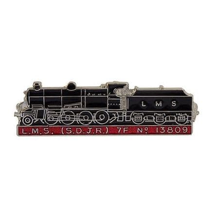 Somerset & Dorset No.13809 Locomotive Badge