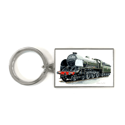 SR King Arthur Class N15 4-6-0 No.30777 Sir Lamiel (BR Green) Key Ring