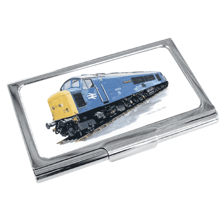 Sulzer Class 45 ‘Peak’ Class 45 No. 45022 ‘Lytham St. Annes’ - BR Blue Livery Business Card Holder