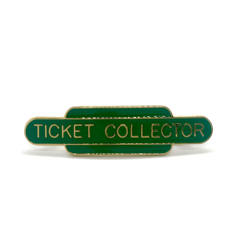 Ticket Collector British Railways Totem Cap Badge - All Regions