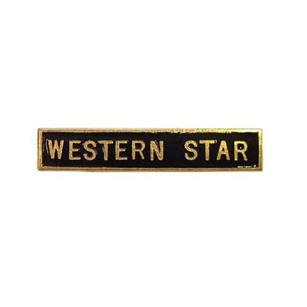 Western Star Locomotive Nameplate Badge