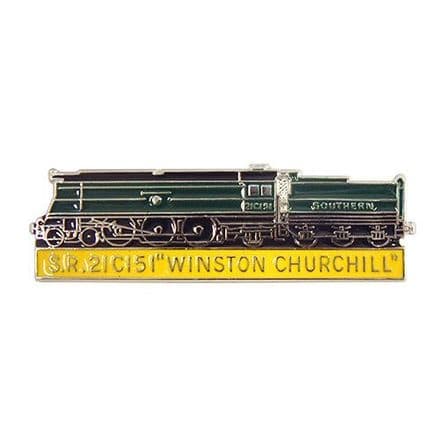 Winston Churchill Locomotive Badge