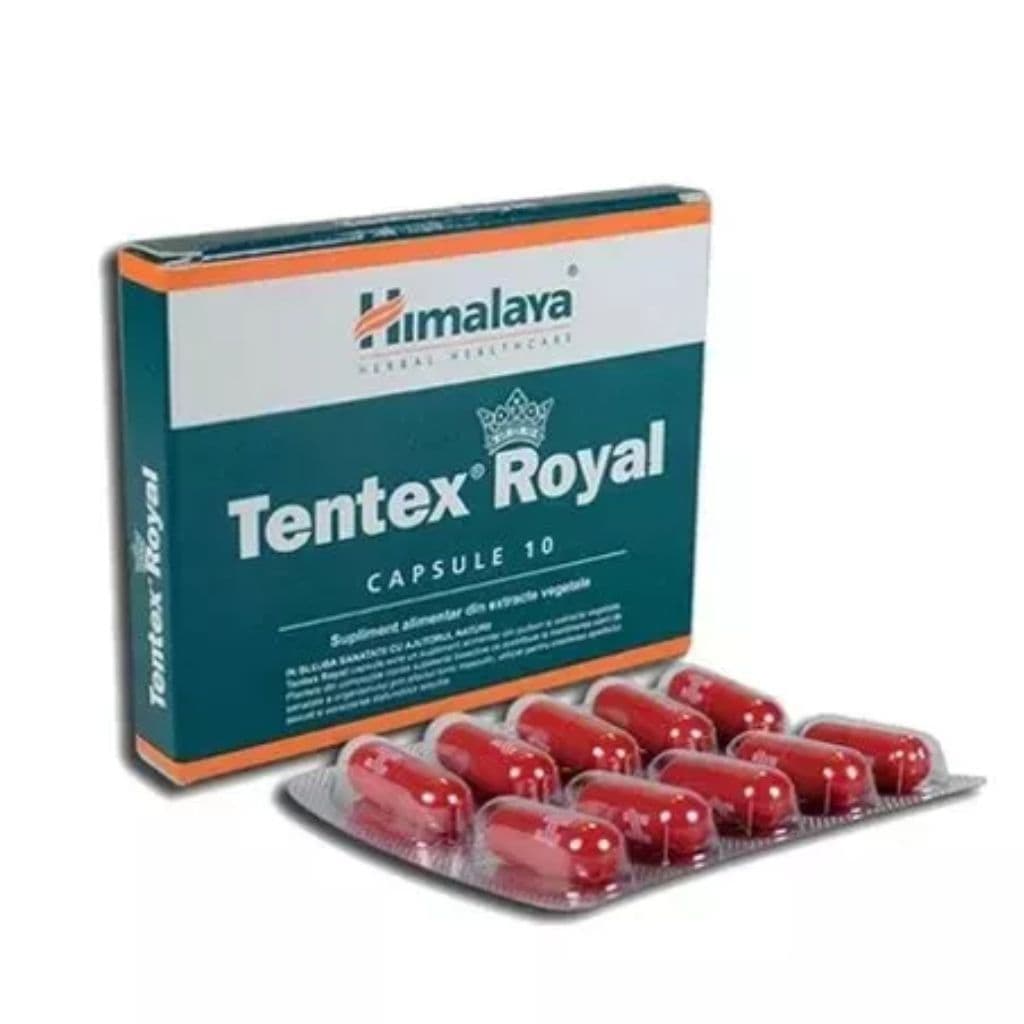 Unlock Natural Male Vitality with Himalaya Tentex Royal Herbal Support for Performance & Confidence