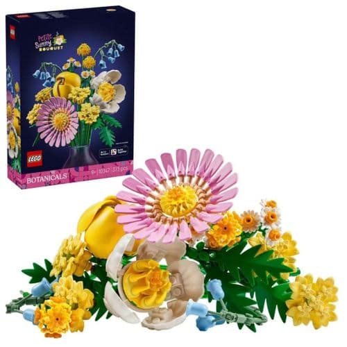 LEGO Botanicals Petite Sunny Bouquet (10347) | Creative Flower Building Set