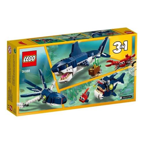 31088 LEGO Creator Deep Sea Creatures 230 Pieces