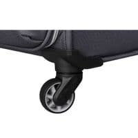 IT Luggage Black Navigator Medium Suitcase – 61L Lightweight Spinner Bag