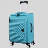 IT Luggage Turquoise Expedite Soft Suitcase