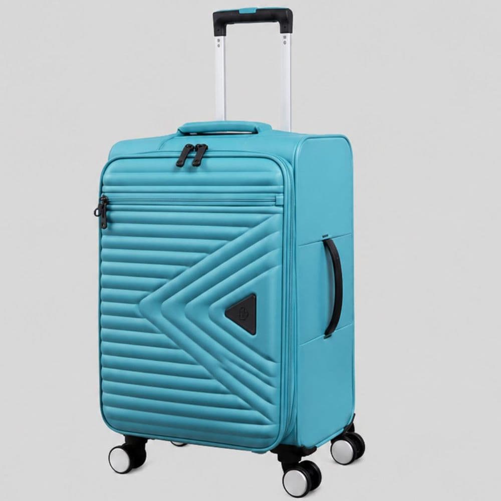 IT Luggage Turquoise Expedite Soft Suitcase
