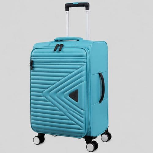 IT Luggage Turquoise Expedite Soft Suitcase