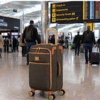 Lightweight Durable Cabin Suitcase Travel Luggage Case Smooth 4 Wheels Premium