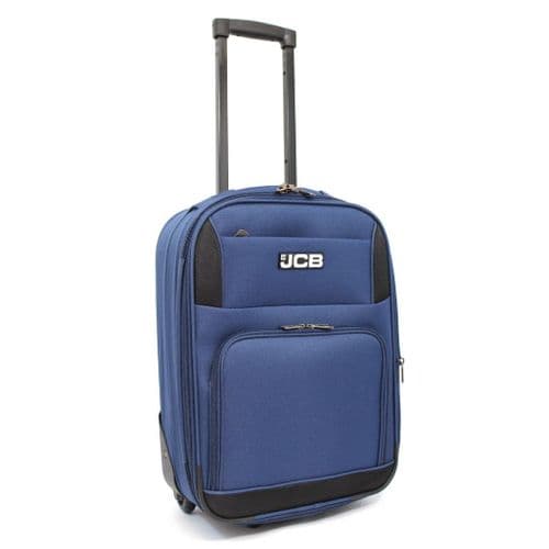 Lightweight JCB Suitcase Luggage, Large Cabin Trolley Bag Case Telescopic Navy