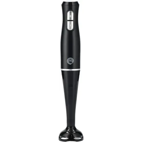 MasterChef Hand Blender Stick, Electric Handheld Food Processor, 2 Blending Speeds, Stainless Steel