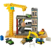 Matchbox Downtown Demolition Play set Construction Site & Vehicles