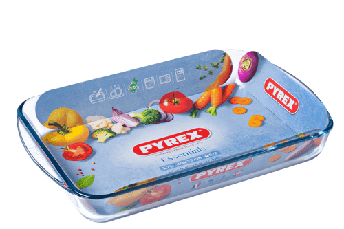 Pyrex Essentials Rectangular Roaster 40x20cm