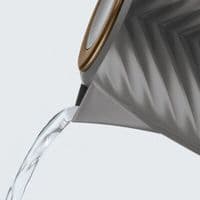 Russell Hobbs Groove Electric 1.7L Cordless  Grey Kettle