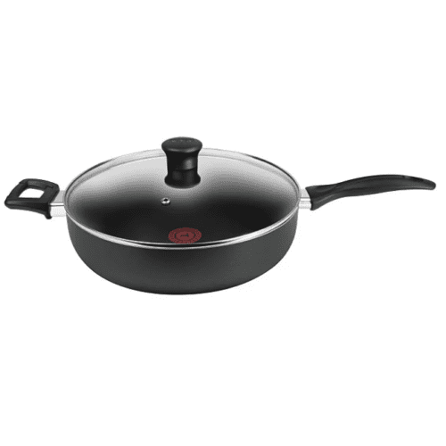 Tefal Saute Pan 30 Cm Easy Care Jumbo Cooker With Glass Lid