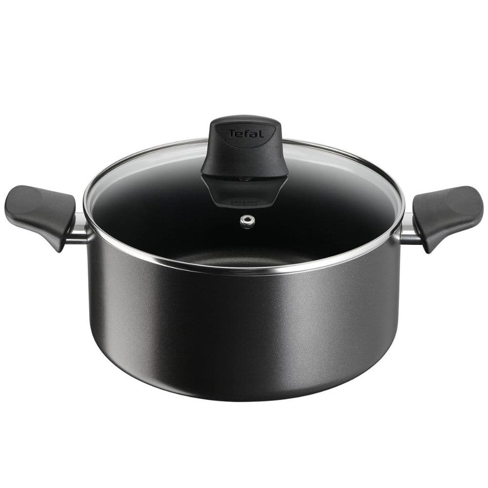 Tefal titanium force 24cm non stick stew pot with lid