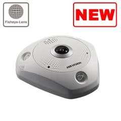 12MP DS-2CD63C5G0-IVS IP Network 1.29mm Fixed Lens 360° Fisheye Camera Hikvision (Offer)